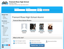 Tablet Screenshot of fremontrosshighschool.org